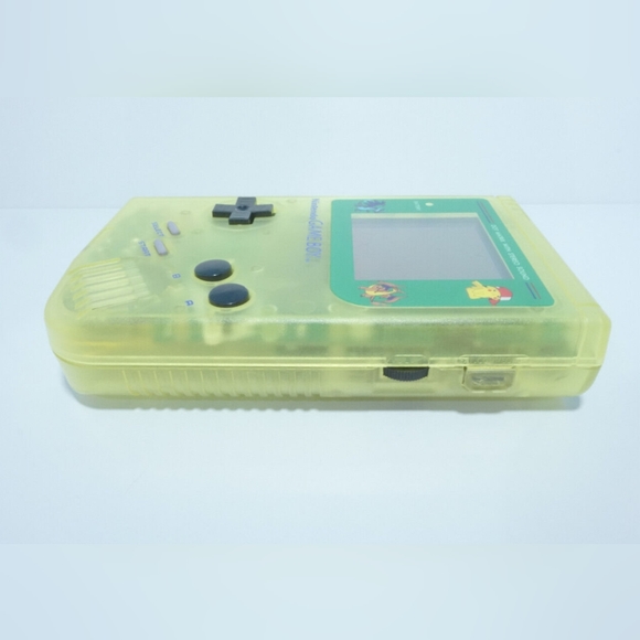 Glow in the Dark Green Nintendo Game Boy Original DMG-01 with Back Lit Screen - Picture 9 of 10